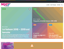 Tablet Screenshot of mjcescalquens.fr